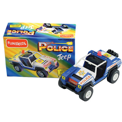 "Funskool Police Jeep -code001 - Click here to View more details about this Product